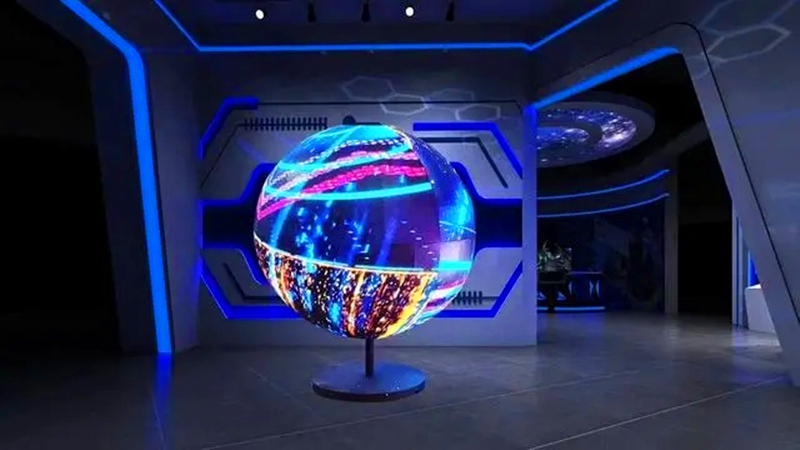 LED異形屏之球形屏